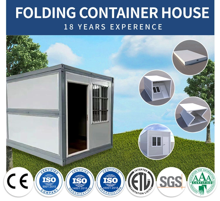 Modern Price 20FT Foldable Expandable Steel Luxury Living Shipping Movable Portable Prefabricated Mobile Modular Tiny Prefab Container Villa Office House Home